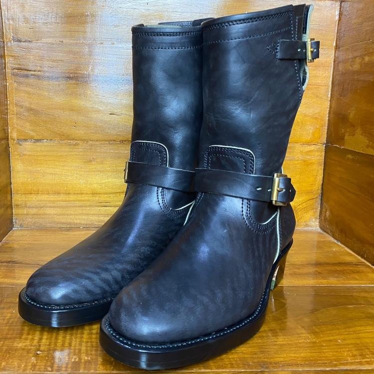 Briselblack 10” Engineer Boots “The Keeper” 3.0   Unstructured Toe Box